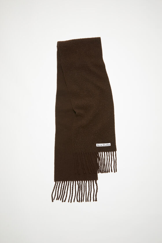 (image for) Unique Attraction Wool fringe scarf